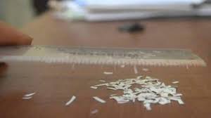 Potongan kertas kecil menempel pada balon atau sisir plastic yang telah digosok, hal ini terjadi karena kertas dan balon atau sisir plastic memiliki muatan yang berbeda. Anda Tahu Kenapa Kertas Bisa Nempel Ke Penggaris Plastik Yang Digosok Ke Rambut Ini Penjelasannya Tribun Kaltim