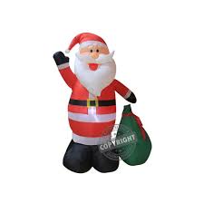 Santa inflatables for all your holiday promotions.custom christmas inflatables manufactured in the usa. Indoor Christmas Inflatable Decoration 180cm 6ft Inflatable Santa Claus With Gift Bag China Inflatable Santa Claus And Indoor Chirstmas Decoration Price Made In China Com