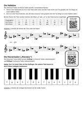Klaviatur zum ausdrucken,klaviertastatur noten beschriftet,klaviatur noten,klaviertastatur zum ausdrucken,klaviatur pdf,wie heißen die tasten vom klavier,tastatur schablone zum. Halbtone Vorzeichen Und Klaviatur Klaviertasten Link Und Materialsammlung Fur Lehrer Auf Lehrerlinks Net
