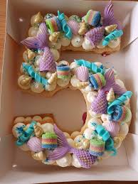 Pin By Penny Womacks On Cake Ideas Cake Lettering Number Cakes Mermaid Cakes