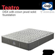 This sealy posturepedic mattress has a neutral mattress firmness that we think accommodates most sleeper positions including back, side, stomach the hybrid kelburn mattress from posturepedic is a really nice bed with a comfortable memory foam feel. Sealy Crown Jewel Teatro X Firm Mattress Real Beds