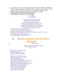 Often, when typhoon occurs, large tidal waves go rampant, even affecting pagudpod itself. Gabu By Carlos Angeles Philipine Literature Under Republic By Aldeanny D Penafiel Angeles Was Born In Tacloban City Leyte On May 25 1921 Unasi Juned