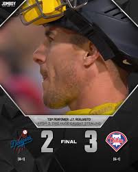 The Dodgers have been beaten.