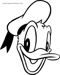 Resultado De Imagen De Mickey Mouse Face Disney Coloring Pages Duck Face Cute Coloring Pages