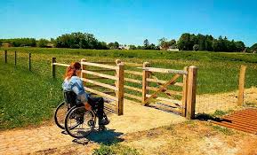 Neuheit 2019 Handygate Ideale Und Einfache Losung Mit Dieser Raffinierten Konstruktion Erhalten Rollstuhlbenutzer In 2020 Garden Bridge Outdoor Outdoor Structures