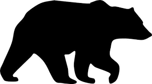 38a2e8a58fad66763e101917a9a7ab90 Jpg 564 313 Bear Silhouette Animal Silhouette Bear Stencil