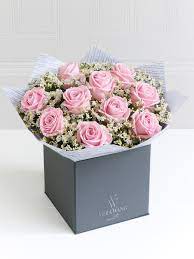 Interflora Flowers Flower Box Gift Flower Arrangements Luxury Bouquet