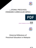 What is the national preschool curriculum standard 2010? Early Childhood Education Single Parent Child Care