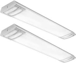 Flourescent kitchen light fluorescent ceiling. Antlux 4ft Led Kitchen Light Fixtures Linear Flush Mount Ceiling Lights