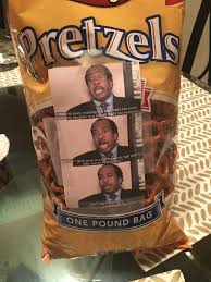 The Office Pretzel Day Stanley The Office Office Birthday Office Birthday Party Office Themed Party
