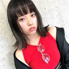 黒髪が好き 美容師おすすめのおしゃれミディアムヘア hair 黒髪 ミディアムヘア シンプルなヘアスタイル