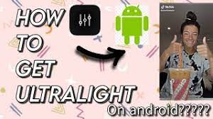In today's digital world, you have all of the information right the. How To Get Ultralight On Android Phone Youtube