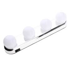 Vanity Led Mirror Light Kit 4 Led Bulbs Wall Vanity Light For Makeup Mirror For Makeup Vanity Table Makeup Mirrors Aliexpress