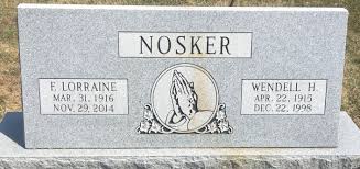 Wendell Halie Nosker (1915-1998)