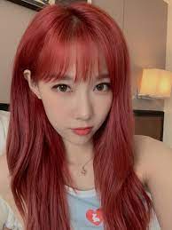 Twitter Red Hair Kpop Red Hair Inspo Ulzzang Hair Color