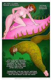 Feeding the Plants (zarathul), 13 images. Monster porn comics.