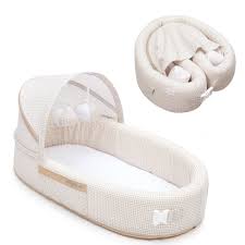 Lulyboo Portable Baby Bassinet To Go Infant Travel Sleeper Natural Bebek Urunleri Depolama Fikirleri Bebek
