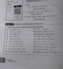 Pecahan campuran ( penjumlahan ,pengurangan,perkalian,pembagian pecahan campuran )подробнее. Contoh Soal Operasi Hitung Campuran Bilangan Bulat Kelas 4 Kumpulan Contoh Surat Dan Soal Terlengkap
