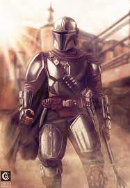 Mandalorian Realistic Digital Painting By Caiusaugustus On Deviantart Star Wars Art Star Wars Comics Mandalorian