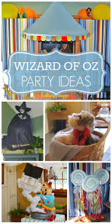 The Wizard Of Oz Baby Shower Wizard Of Oz Baby Shower Catch My Party Wizard Of Oz Party Themes Kids Party