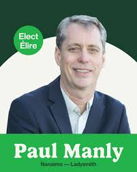Join us in welcoming back Paul Manly, returning Green Party candidate for  Nanaimo-Ladysmith! First elected in a historic 2019 by-election, Paul  became the second Green MP in Canada's House of Commons. As
