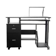 You need a large desk with spacious storage so as to work on your laptop or desktop computer. Locking Desks Home Office Furniture The Home Depot