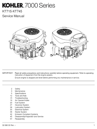 Position number sku product title price ; Kohler Kt715 Service Manual Pdf Download Manualslib