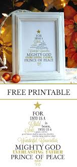 For unto us a child is born, unto us a son is given: For Unto Us A Child Is Born Grateful Prayer Thankful Heart