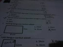 Keliling Bangunan Berikut Adalah No 7 Brainly Co Id