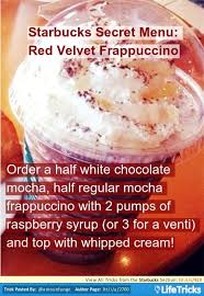 Frappuccino Birthday Cake Starbucks Menu Starbucks Secret Menu Red Velvet Frappuccino Starbucks Drinks Recipes Starbucks Secret Menu Starbucks Recipes