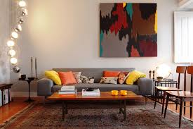 Mdn modern living room set (free version). An Interior Design That Blends Modern Vintage Design Milk