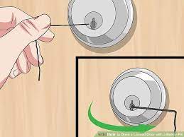 If you can, you can use a tool such as wire cutters. How To Pick A Bathroom Lock With A Bobby Pin Bathroom Poster