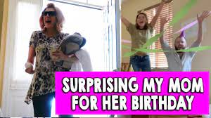 When i receive good news, my mom is the first one i call… when i'm having a bad day, i crave her voice and encouraging words. Surprising My Mom For Her Birthday Grace Helbig Youtube