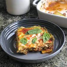 Sick Of Cooking I Have Casserole Recipes This Zucchini Lasagna Is A Huge Hit But I Get It Week 6 And The Nigh Recipes Casserole Recipes Lasagna
