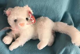 Black And White Cat Beanie Baby Ty Beanie Baby Bianca The White Cat Mwmt 8 2004 Vintage Stuffed Animal Toy Pet Toys Baby Beanie Plush Stuffed Animals