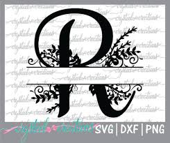 Download Letter R Split Monogram Svg Png Dxf Regal Split Alphabet Etsy Monogram Svg Lettering Letter R