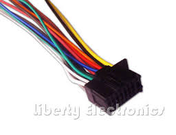 Sony 16 pin iso car stereo replacement radio wiring harness lead ct21so01. New 16 Pin Auto Stereo Wire Harness Plug For Jvc Kd Sr83bt Player Ebay