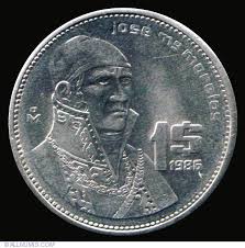 Collectible (2) from $7.00 + $4.49 shipping. 1 Peso 1986 United Mexican States 1981 1990 Mexico Coin 10999