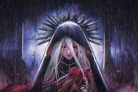 See more ideas about anime, anime cosplay, bloodborne. Anime Anime Girls Dungeon And Fighter Dark Templar Red Eyes Trees Rain Blonde Long Hair Cemetery Spi Wallpaper Resolution 1772x1181 Id 1200232 Wallha Com