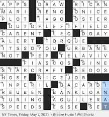 We have 4 answers for this clue, shown below. Rex Parker Does The Nyt Crossword Puzzle