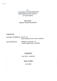 Cukurova Universitesiyle Toplu Is Sozlesmesi Imzaladik Saglik Is Sendikasi Turkiye Saglik Iscileri Sendikasi