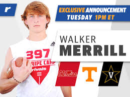 Vandysports Tennessee Wr Walker Merrill Announce Commitment On Rivals Tuesday At 1 Et A letter of commitment is a document between two parties agreeing to certain terms. vandysports rivals com