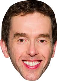 Marlon dingle CARDBOARD celebrity face masks. Fancy dress masks