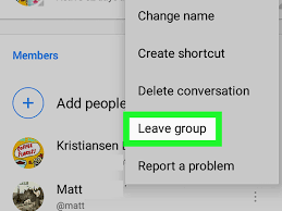 How to mute a group message. How To Leave A Group Chat On Facebook Messenger On Android