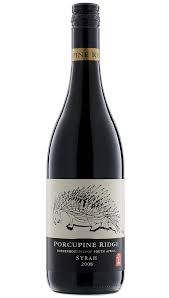 2017 Porcupine Ridge Syrah Swartland South Africa