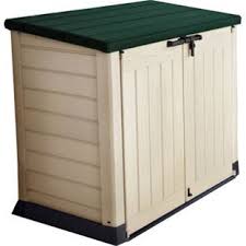 Buy Keter Store It Out Max 1200l Storage Shed Beige Green Garden Storage Boxes And Cupboards Argos Garden Storage Outdoor Cupboard Storage