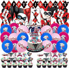 Harley quinn balloons