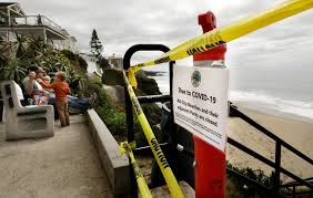 Parking lots at san francisco's ocean beach will be closed sunday after more than 1,000 people crowded at the beach saturday for a burning man event. Laguna Beach Will Reopen Beaches On Weekday Mornings Los Angeles Times