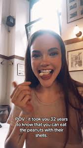 The face pf the bar’s owner tho :) #eatingpeanutswithshell #peanuts  #sahmlife #firsttimemom #relatablema #sahm #momover30 #momlife  #momsoftiktok #sahmexplained