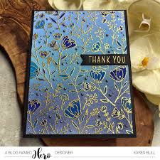 See more ideas about cardmaking, cards handmade, inspirational cards. A Shiny Thank You Embossed Cards Hero Arts Cards Inspirational Cards